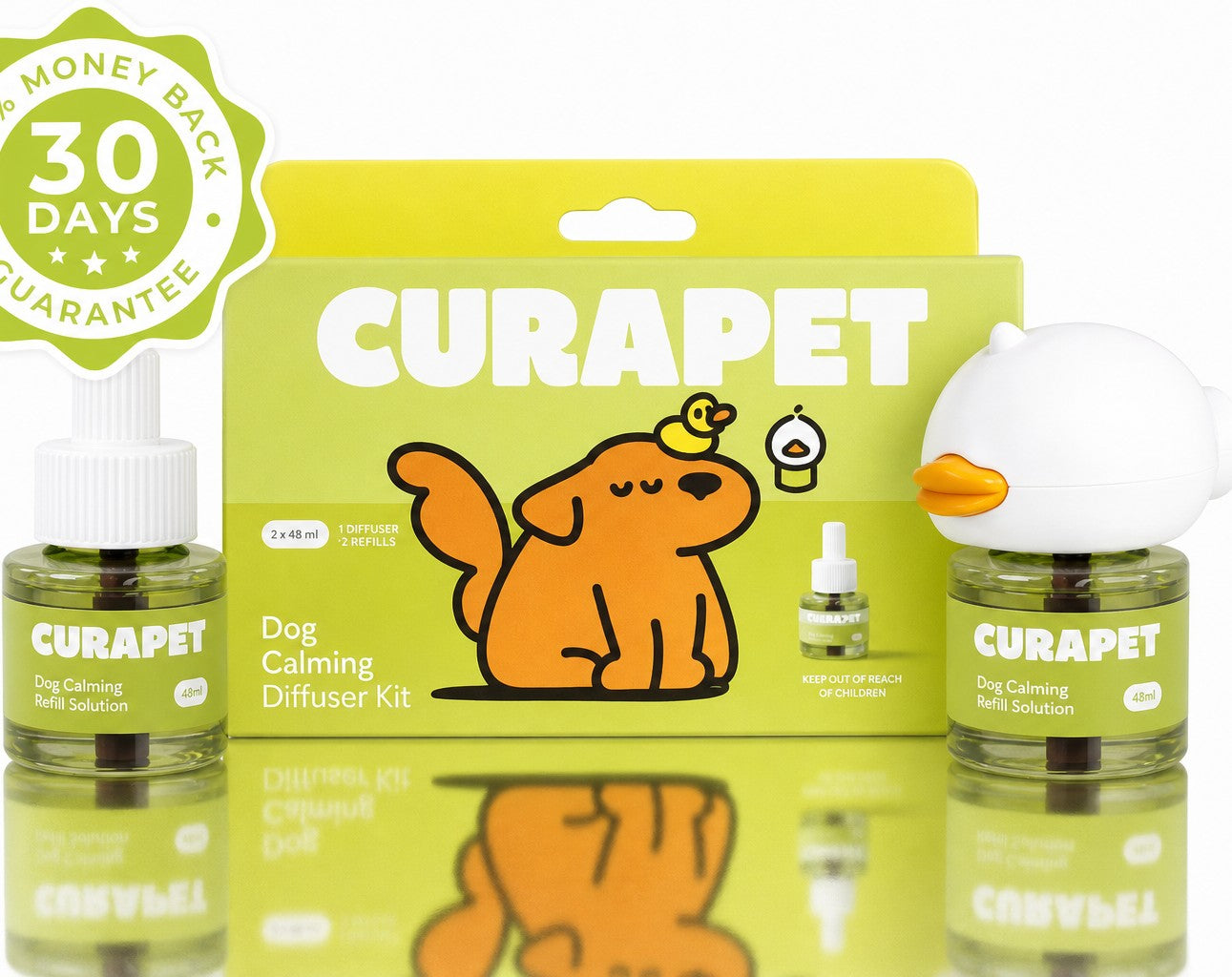 CURAPET 30-day money-back guarantee